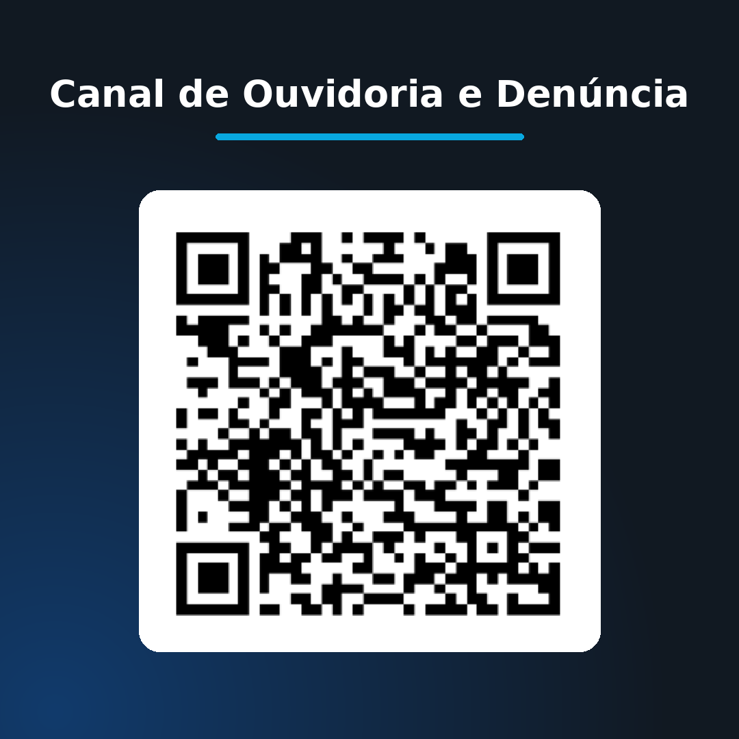 QR Code do Canal de Ouvidoria e Denúncia da DIMED FARMACÊUTICA